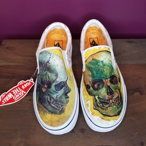 van gogh vans skull